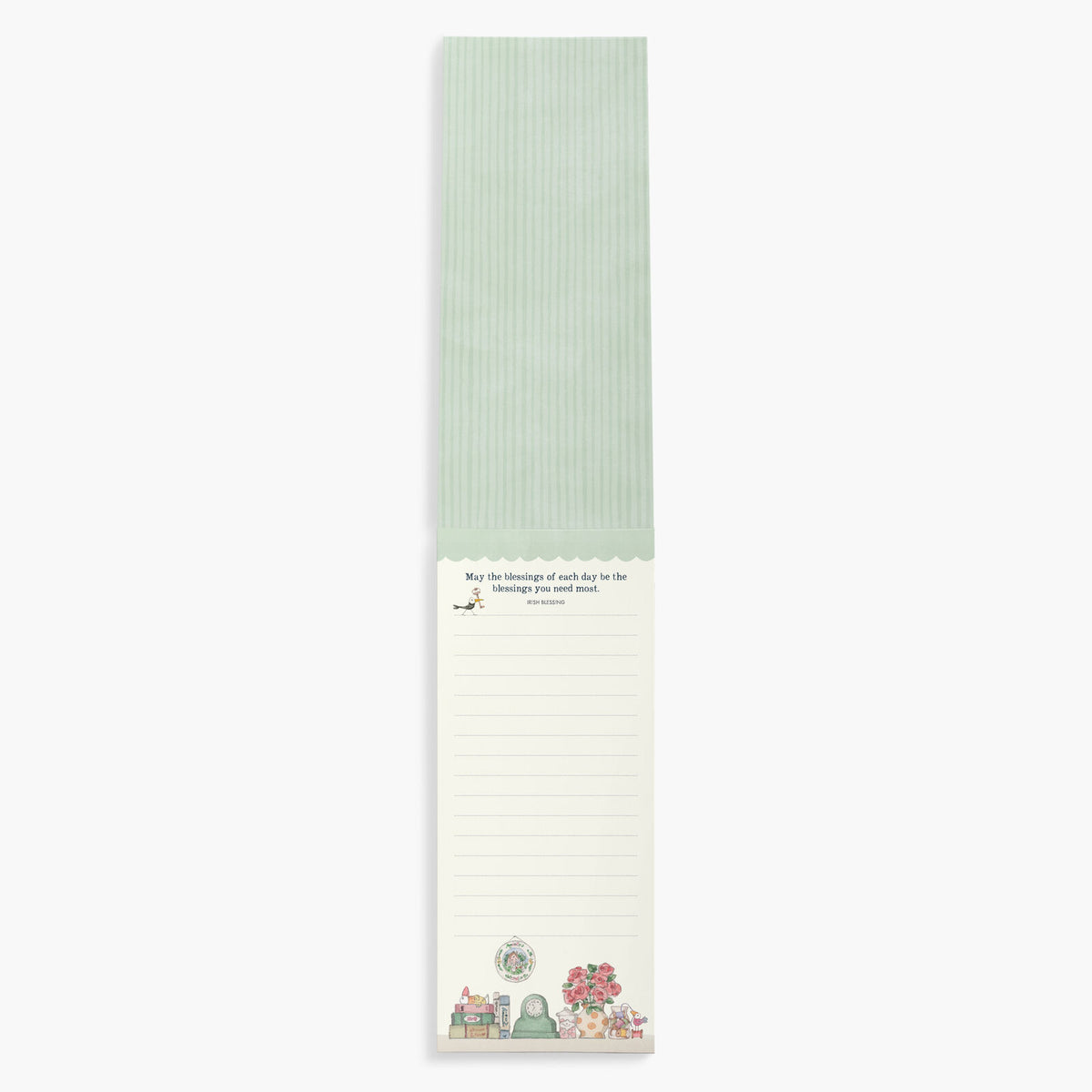 Twigseeds Magnetic List Notepad - Fireplace
