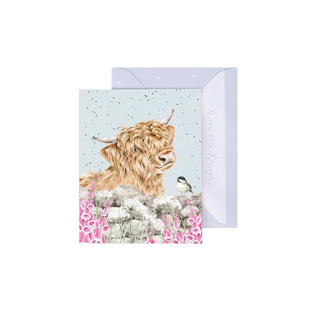 Wrendale Designs Mini Gift Card - Just For Moo… (Highland Cow)