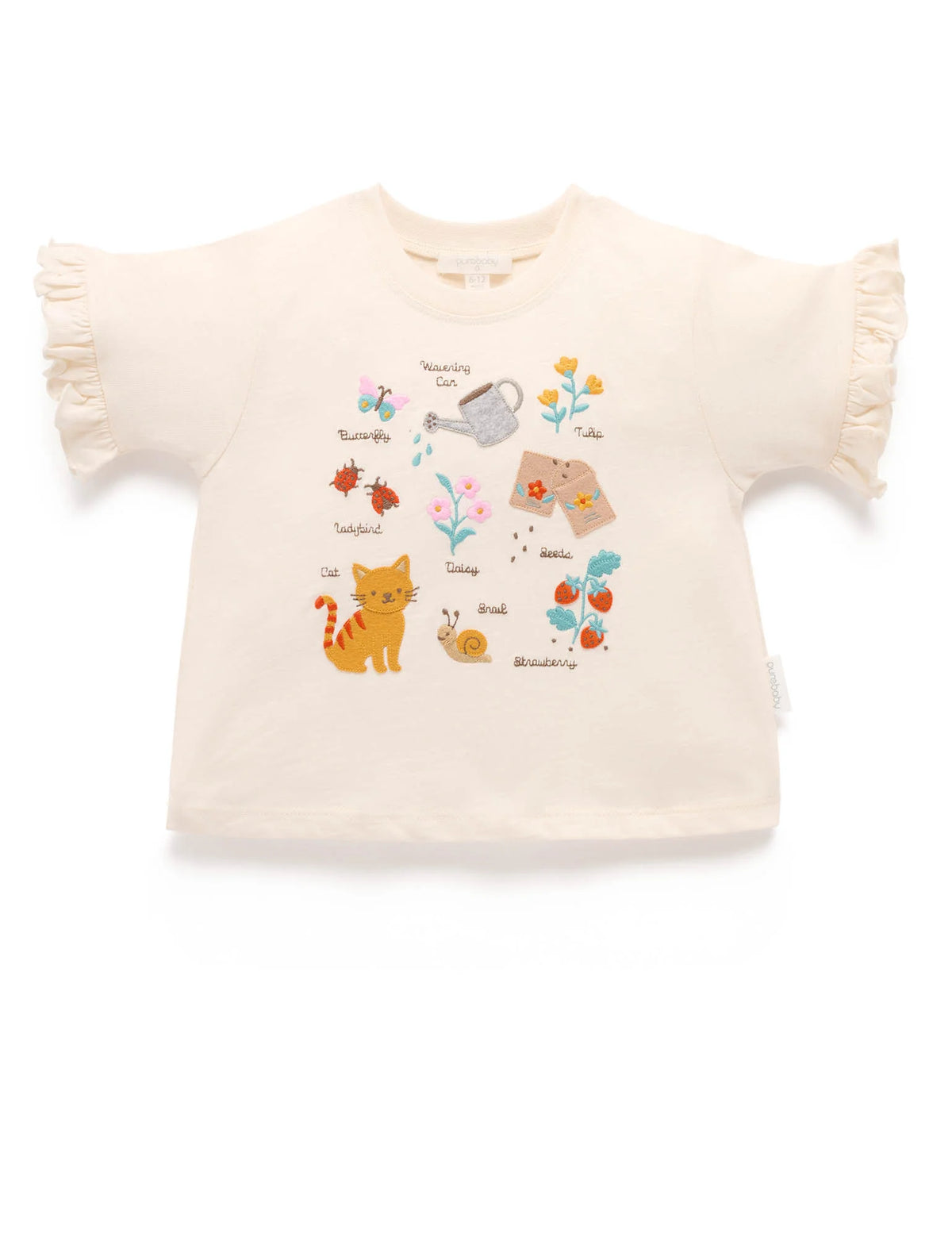 Gardening Ruffle Tee