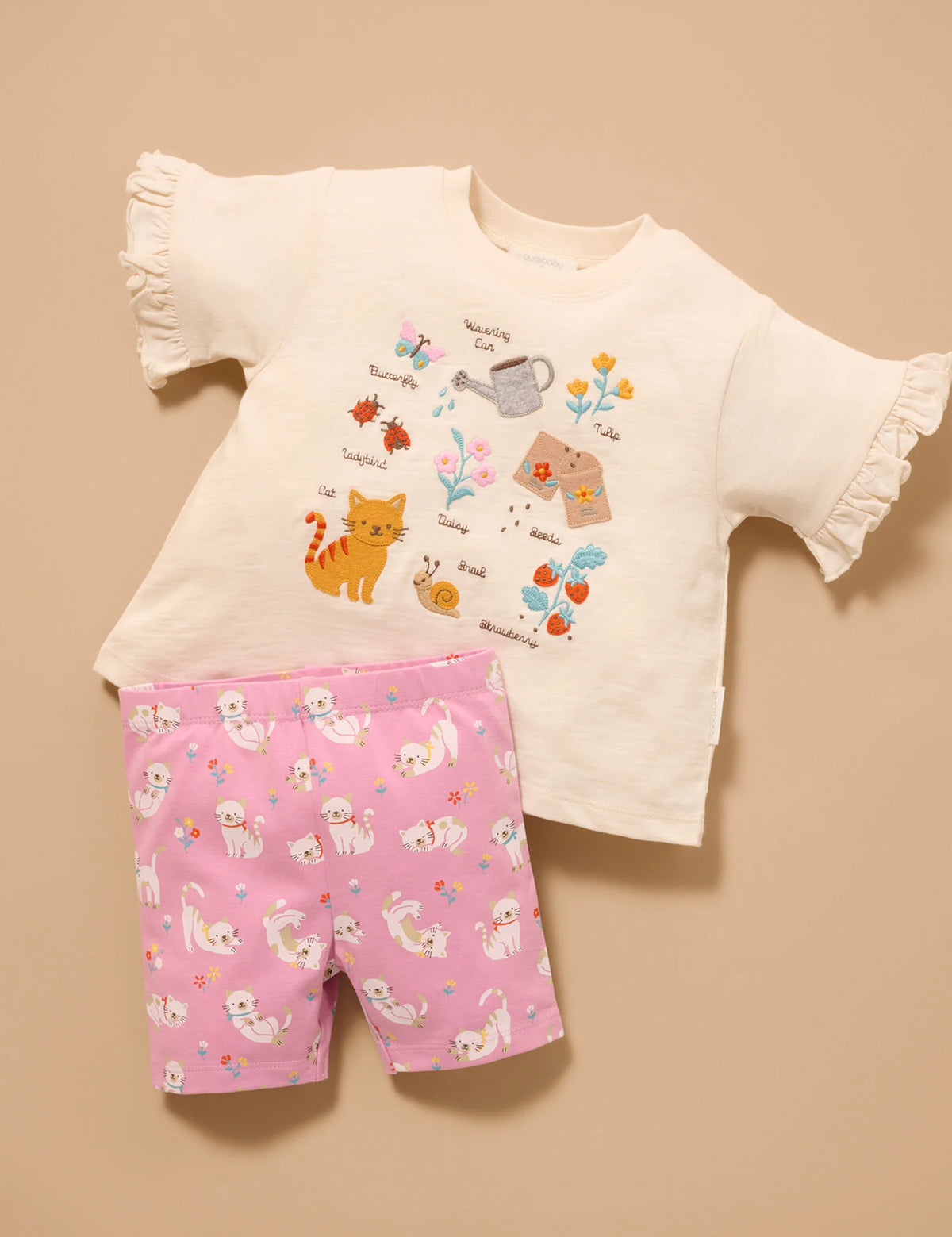 Gardening Ruffle Tee