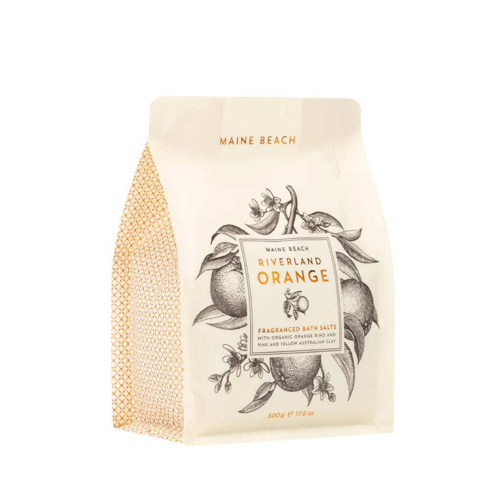 Riverland Orange Bath Salts Refill Pouch 500g