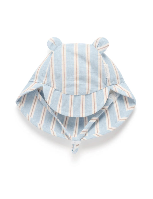 Blue Choc Stripe Legionnaires Hat