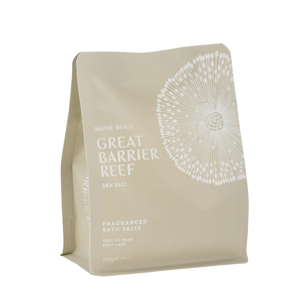 Great Barrier Reef Sea Salt Bath Salts Refill Pouch 500g