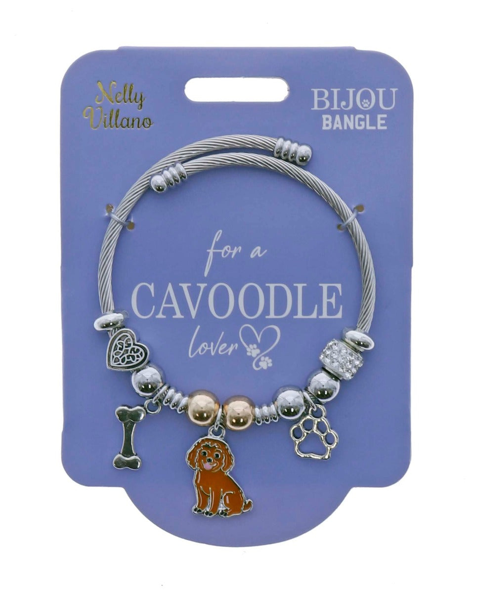 Pet Lover Bijou Bangle - Cavoodle