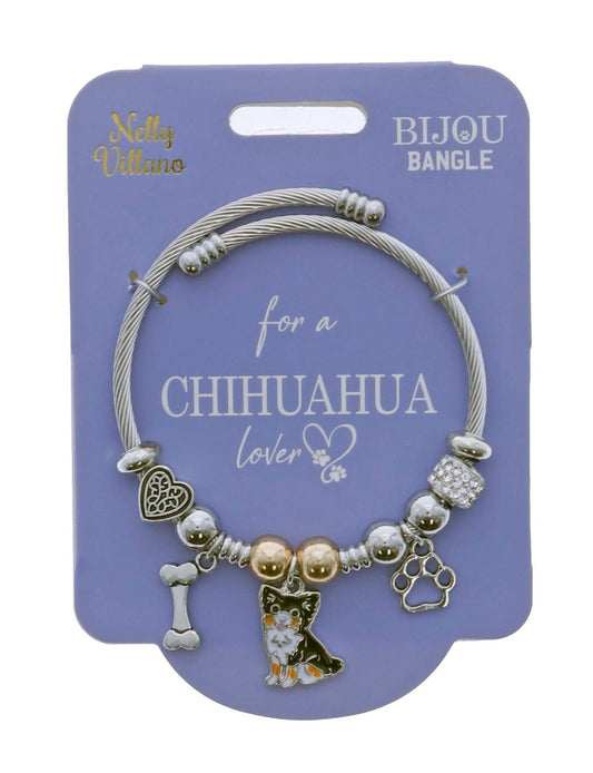 Pet Lover Bijou Bangle - Chihuahua