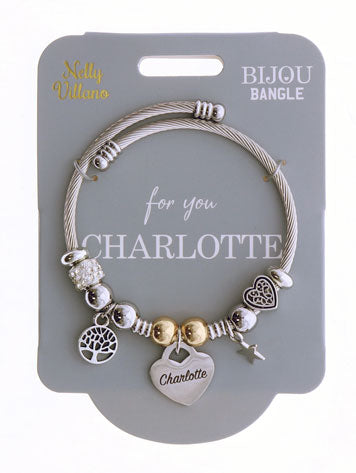 Bijou Bangle - Charlotte
