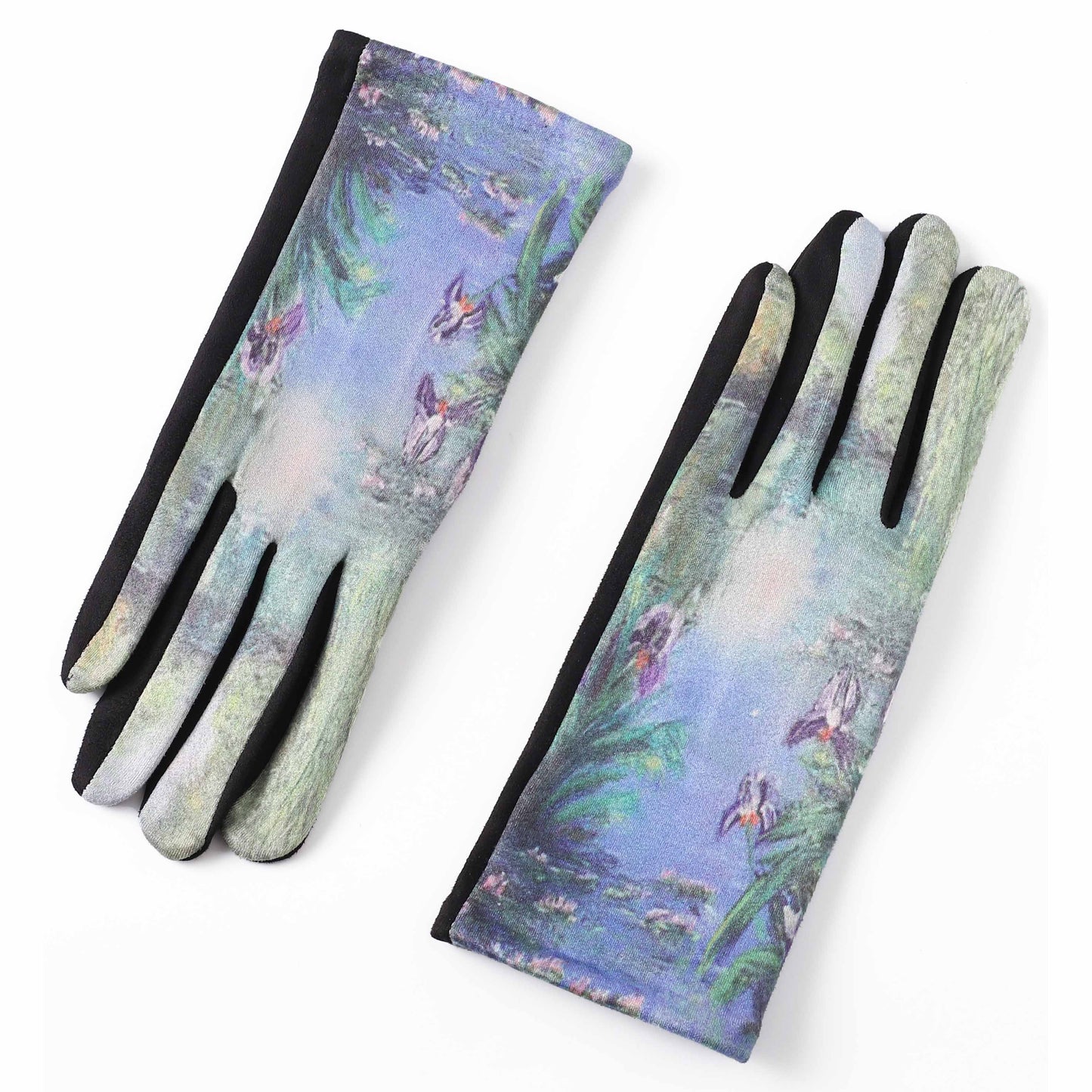 Monet Print Gloves