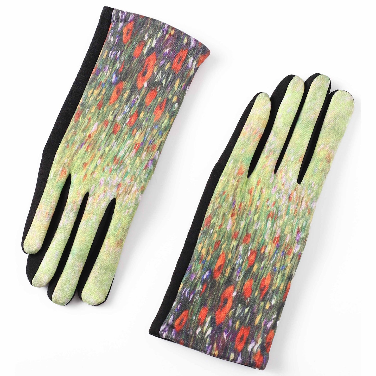 Monet Print Gloves