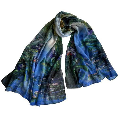 Monet ‘Irises’ Scarf