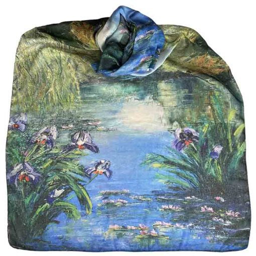 Monet ‘Irises’ Scarf