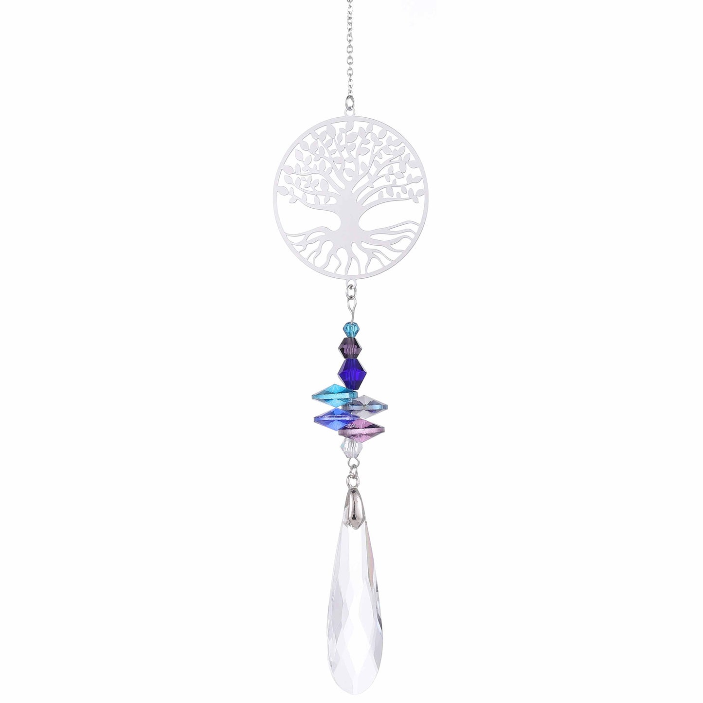 Tree Suncatcher (Blue)