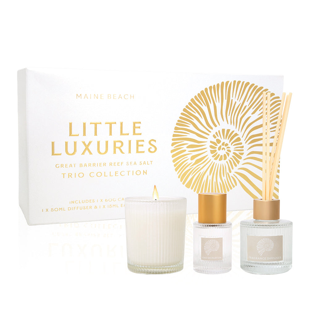 Great Barrier Reef Sea Salt - Little Luxuries Trio Collection