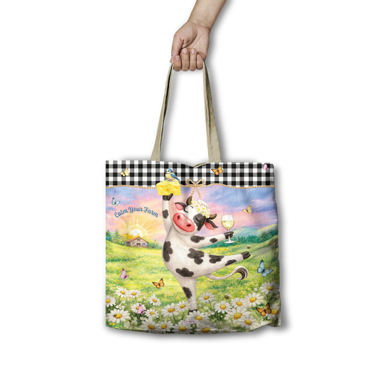 Reusable Shopping Bag - Calm Your Farm