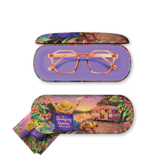 Glasses Case - Glamping Queen Rules