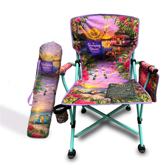 The Anywhere Camp Chair - Glamping Queen Rules