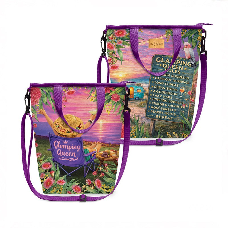 Champagne Cooler Bag - Glamping Queen Rules