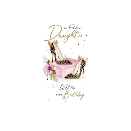 Card - Fabulous Daughter (High Heels)