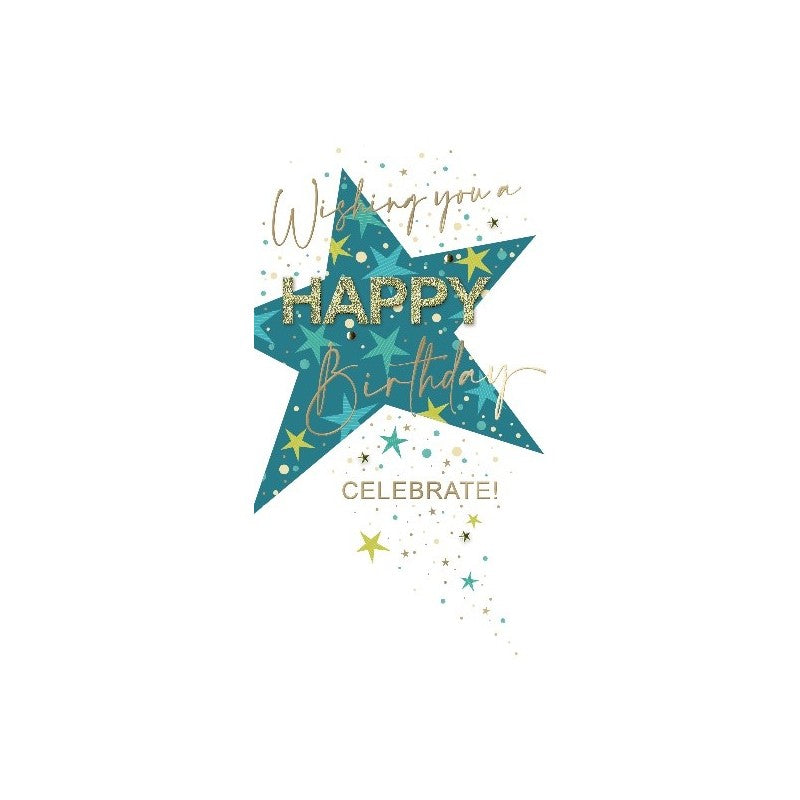 Card - Happy Birthday (Star)