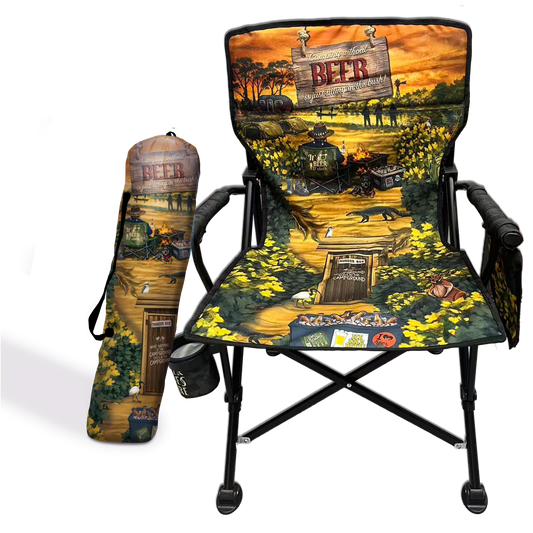 The Anywhere Camp Chair - Camping Without Beer