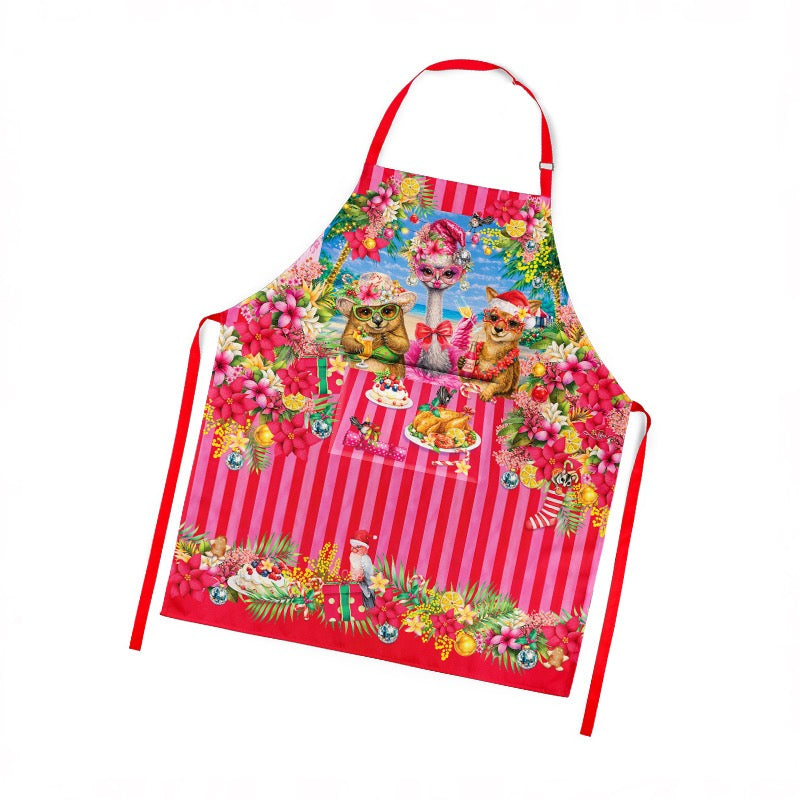 Cotton Apron - Christmas Crackers