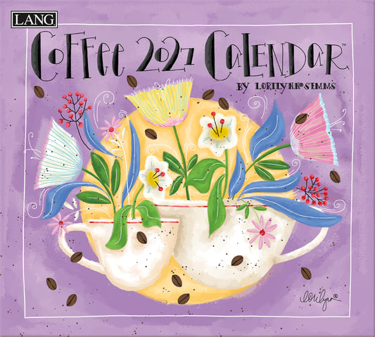 Lang 2027 Calendar - Coffee