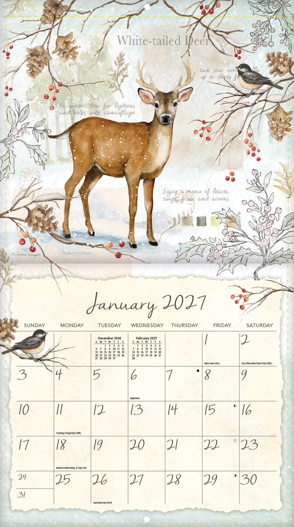 Lang 2027 Calendar - Field Guide