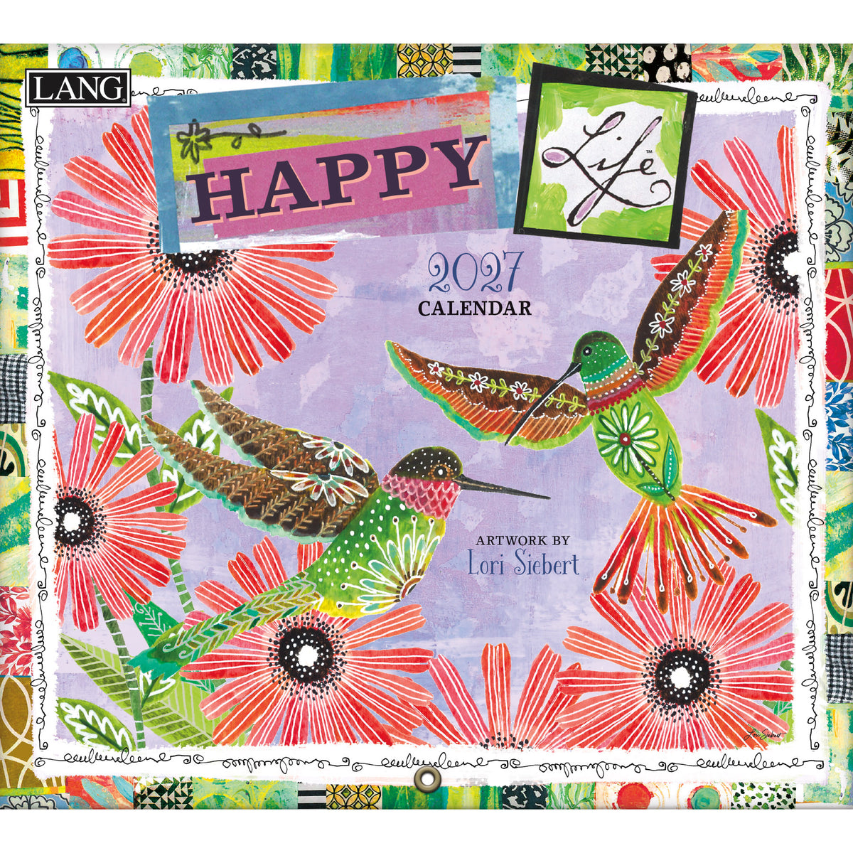 Lang 2027 Calendar - Happy Life