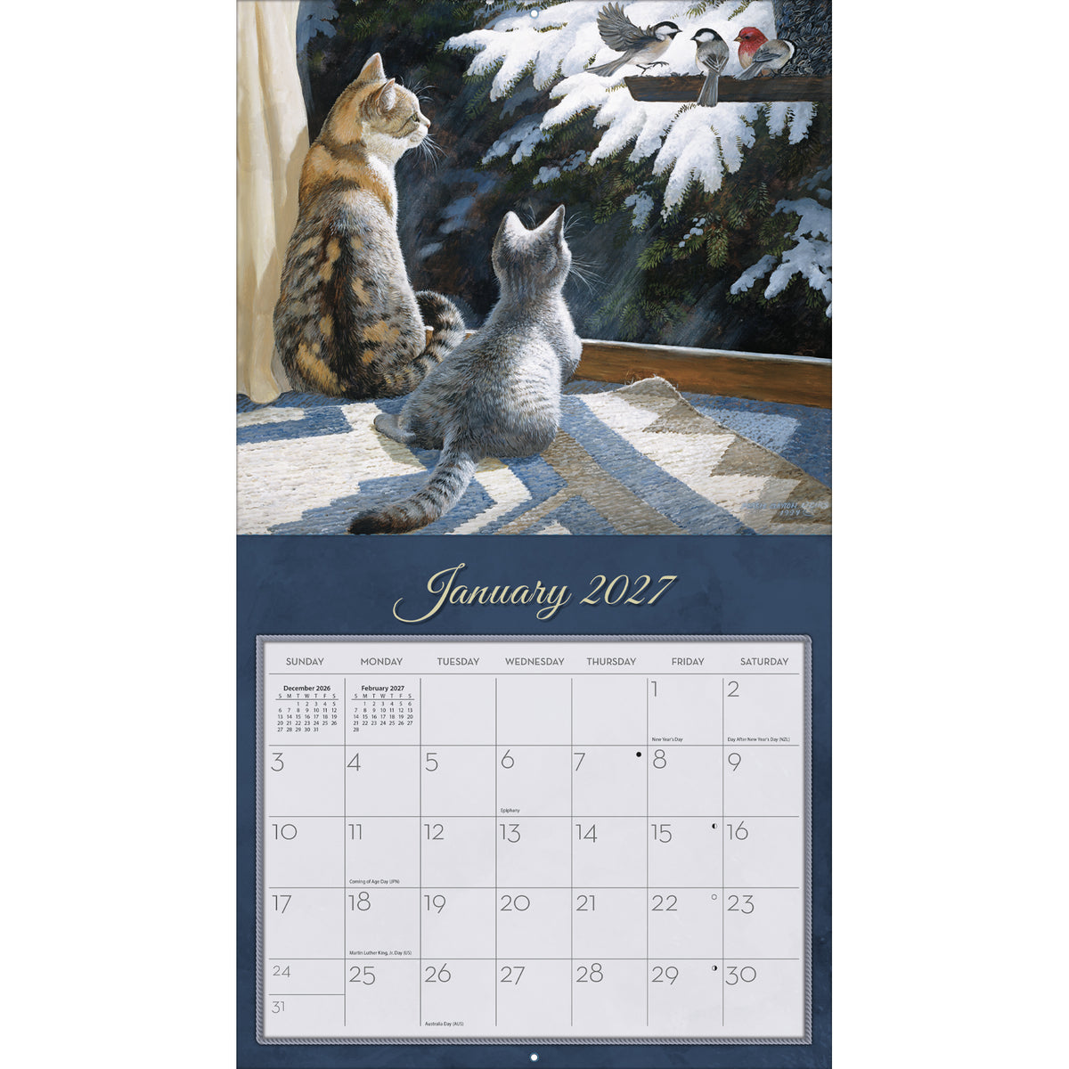 Lang 2027 Calendar - Love of Cats