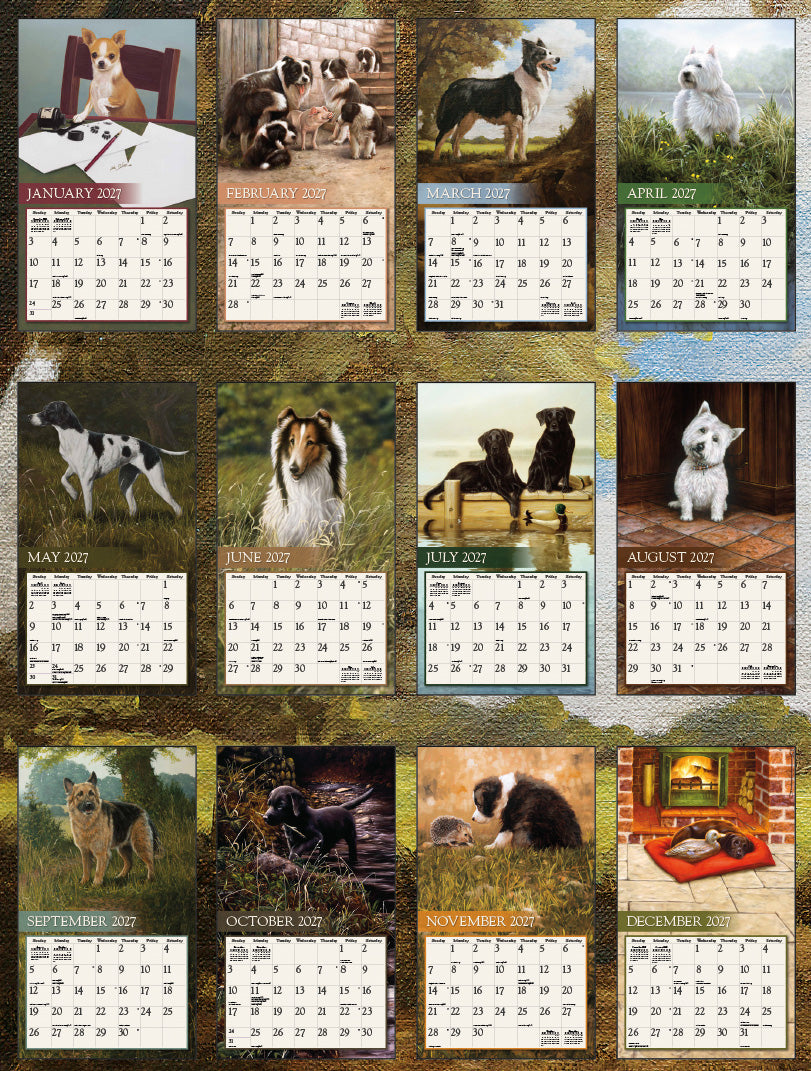 Lang 2027 Calendar - Love of Dogs
