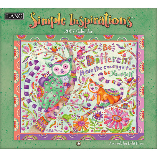 Lang 2027 Calendar - Simple Inspirations