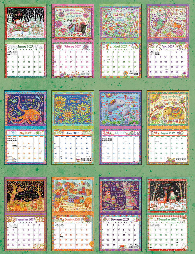Lang 2027 Calendar - Simple Inspirations