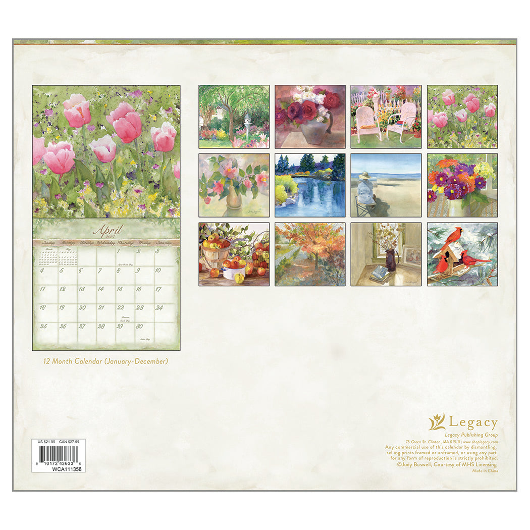 Legacy 2027 Calendar - Judy Buswell Watercolours