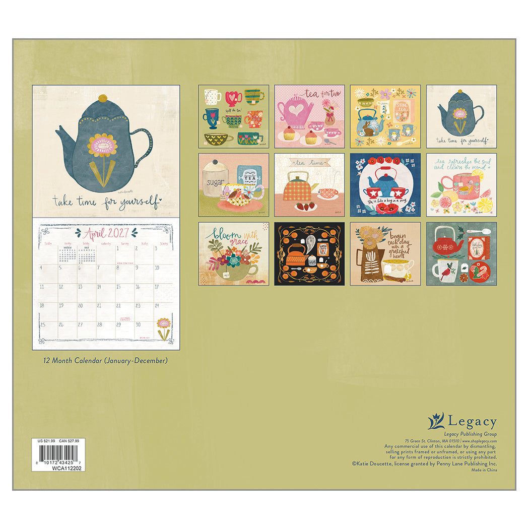 Legacy 2027 Calendar - Tea Time