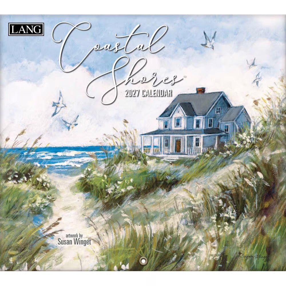 Lang 2027 Calendar - Coastal Shores