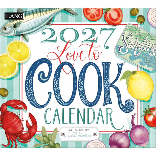 Lang 2027 Calendar - Love to Cook