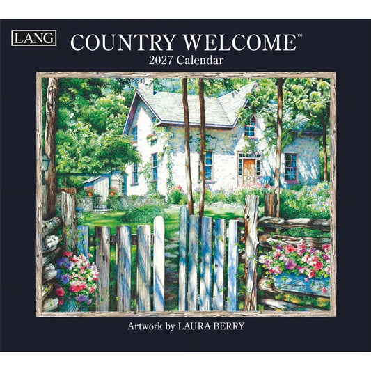 Lang 2027 Calendar - Country Welcome