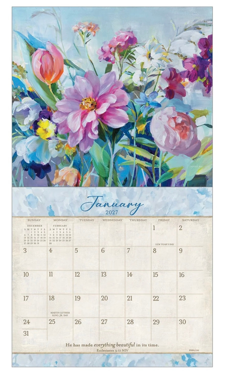 Legacy 2027 Calendar - Tranquility
