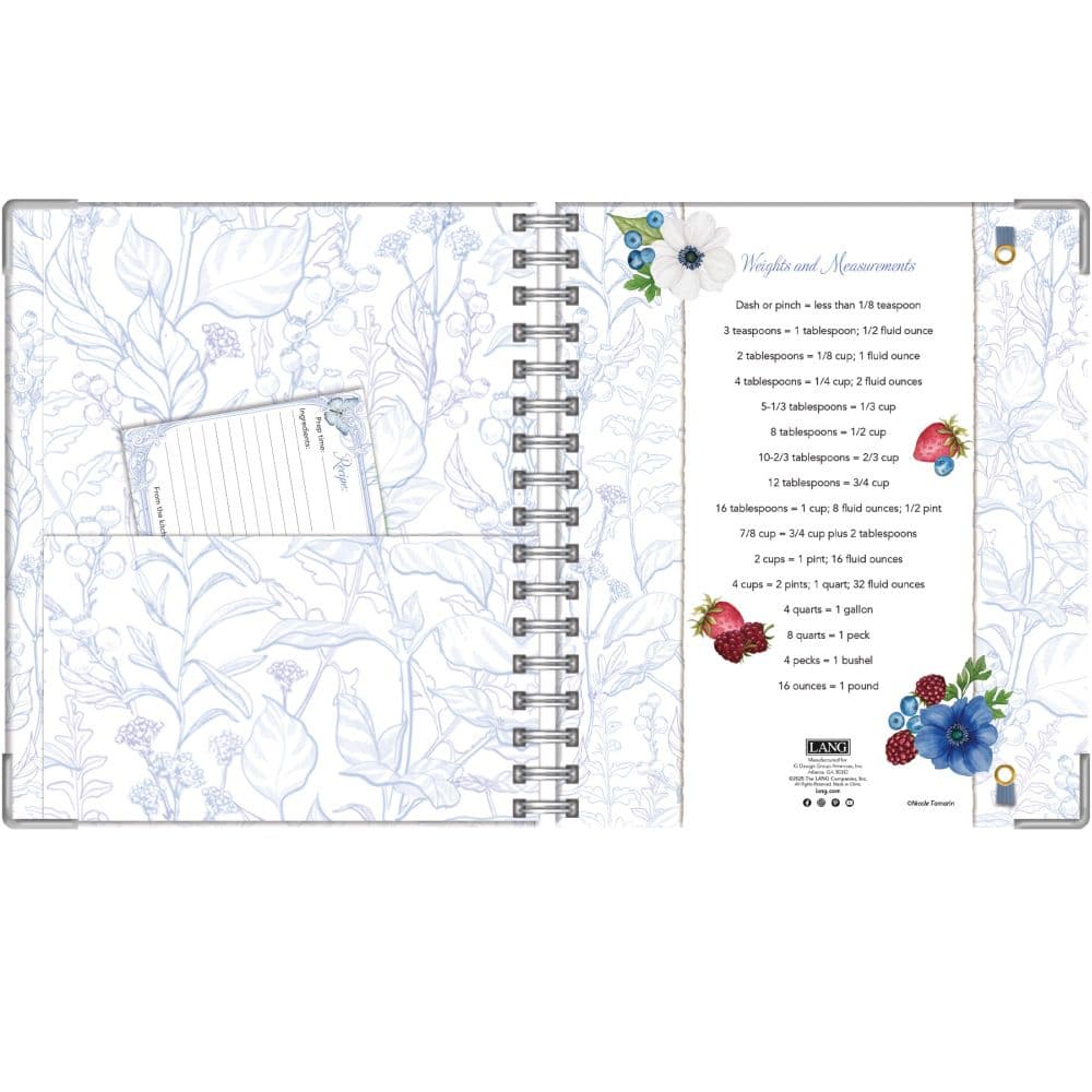Lang Recipe Journal - Toileberry Kitchen