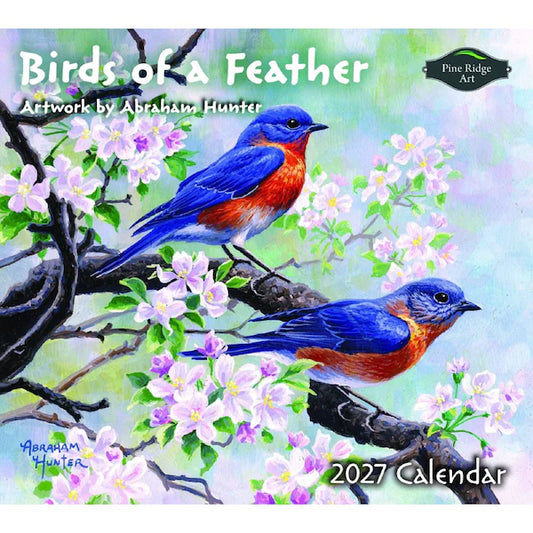 Pine Ridge 2027 Calendar - Birds of a Feather