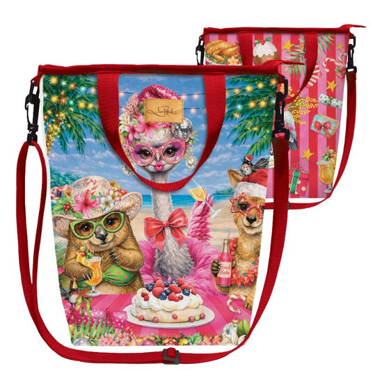 Champagne Cooler Bag - Christmas Crackers