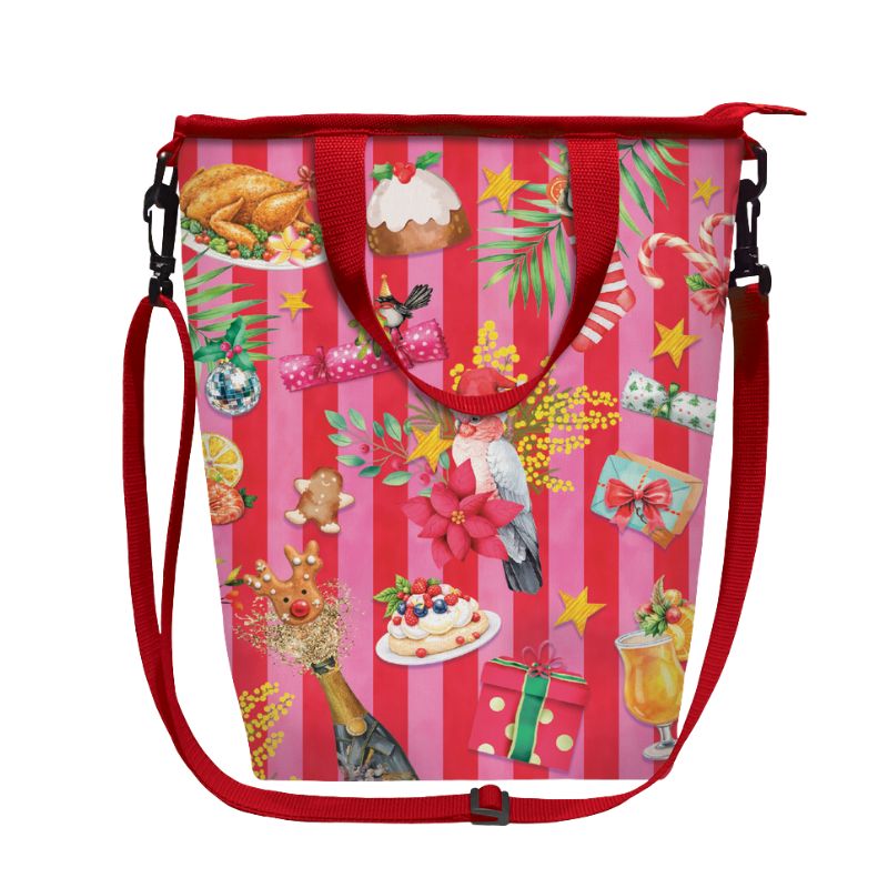 Champagne Cooler Bag - Christmas Crackers