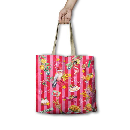 Reusable Shopping Bag - Christmas Crackers