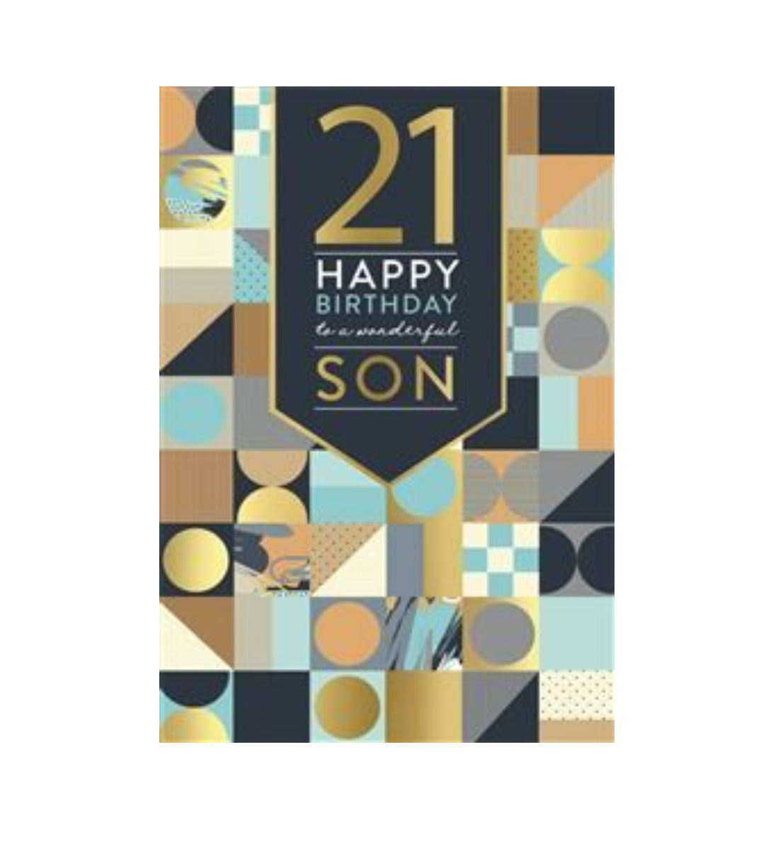 Card - 21 Happy Birthday To A Wonderful Son