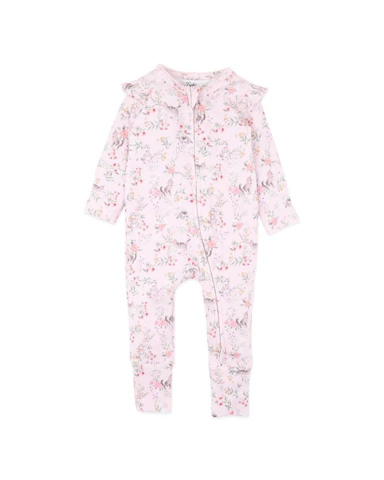 Willa Organic Long Sleeve Zipsuit