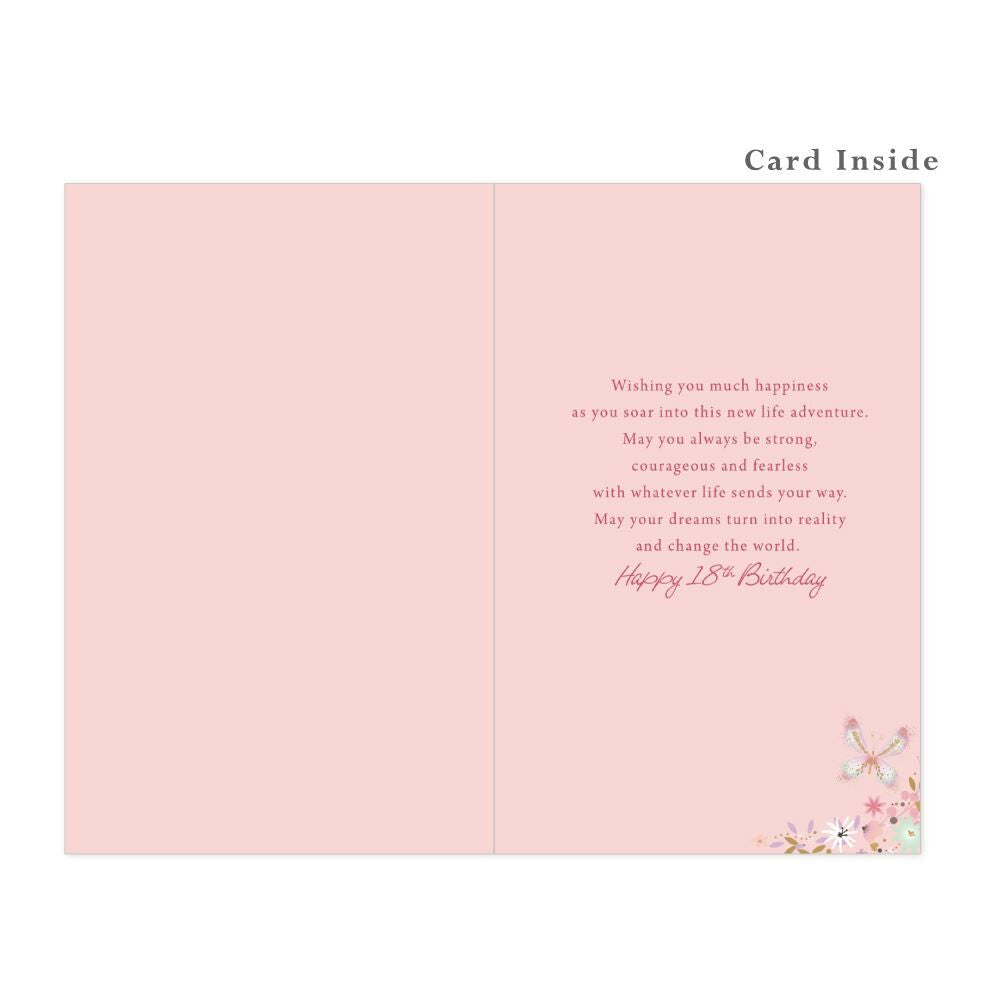 Card - For A Treasured Daughter On Your 18th