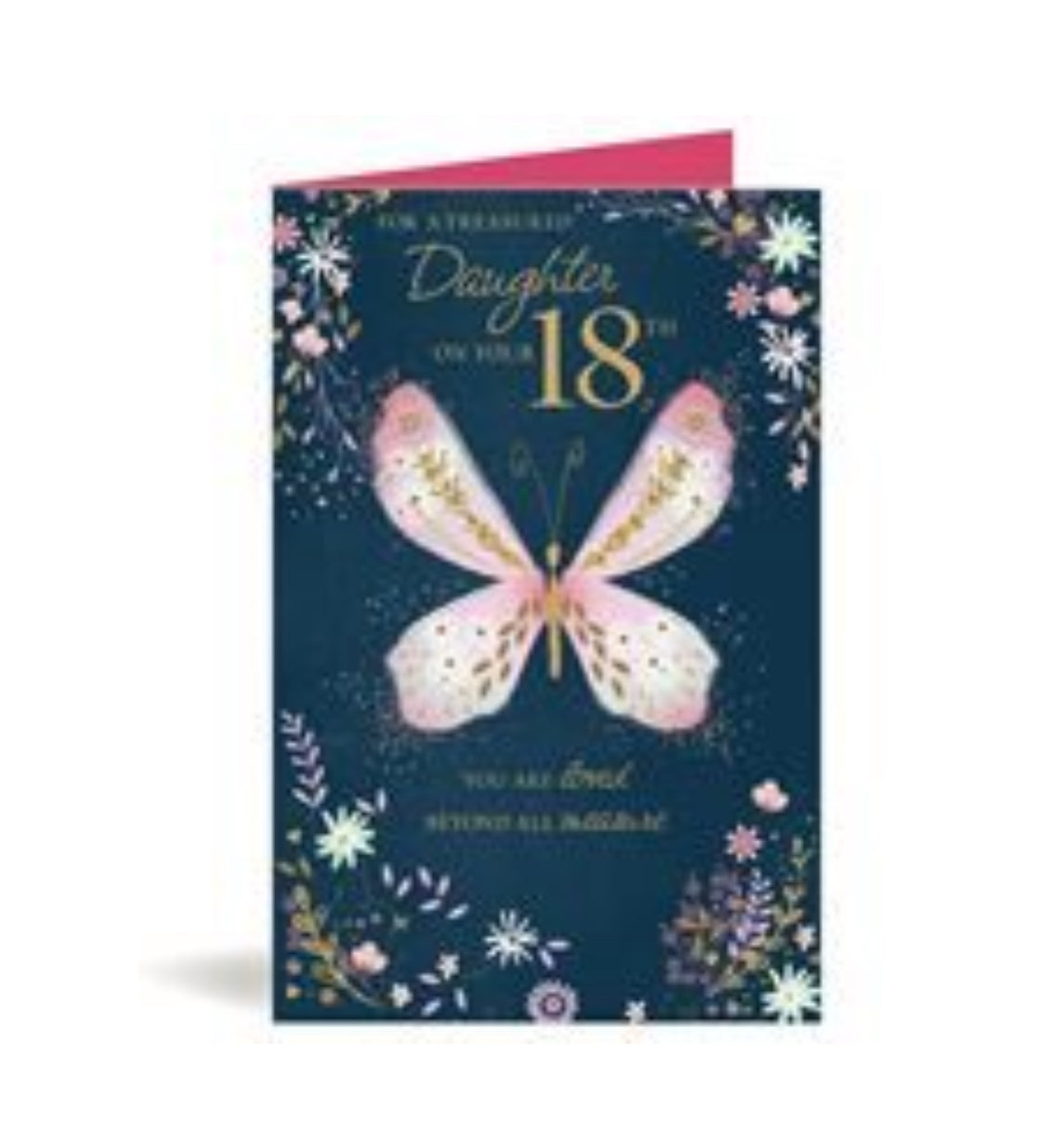 Card - For A Treasured Daughter On Your 18th
