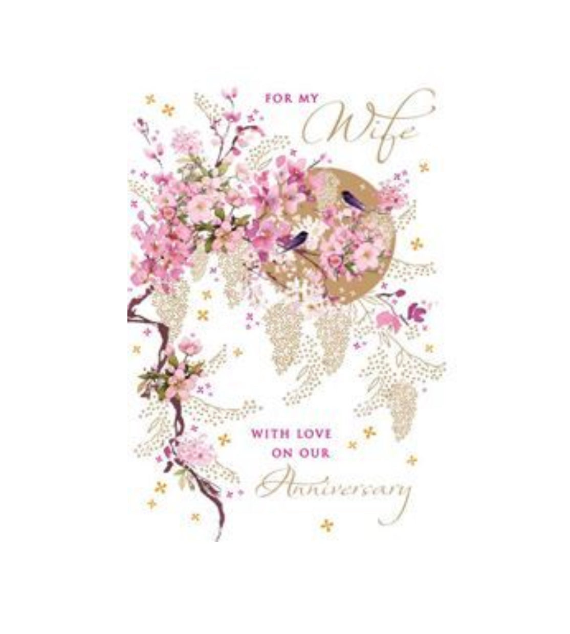 Card - For My Wife With Love On Our Anniversary