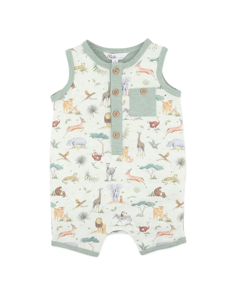 Sway Organic Elephant Romper