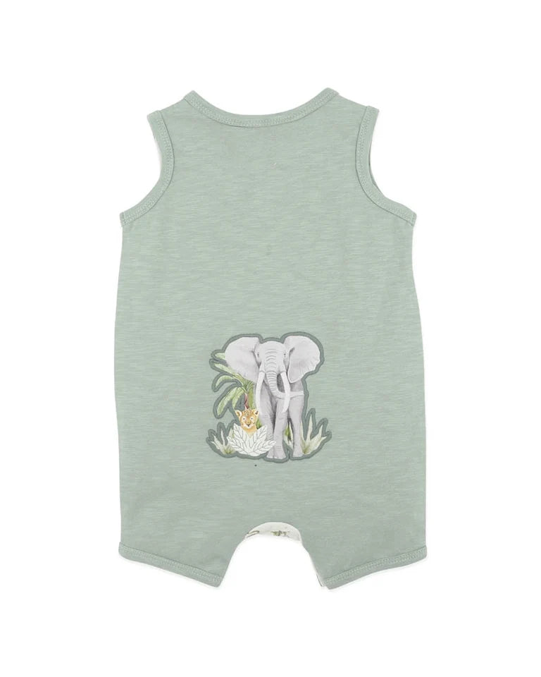 Sway Organic Elephant Romper