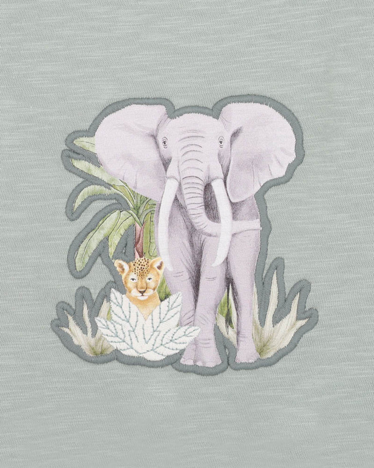 Sway Organic Elephant Romper